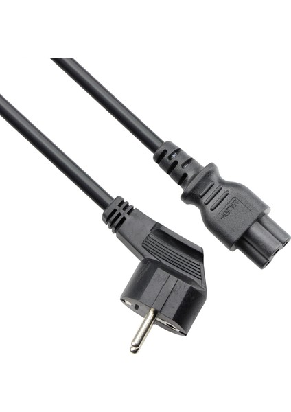 Vcom 0.50MM2 Notebook 1.5mt Power Elektrik Kablosu