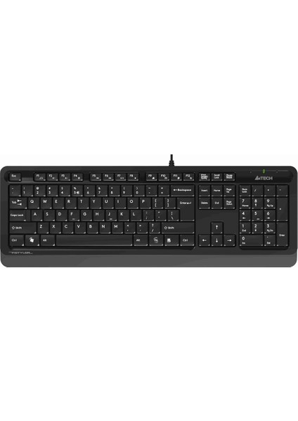 A4TECH USB Kablolu Multimedia Klavye Siyah