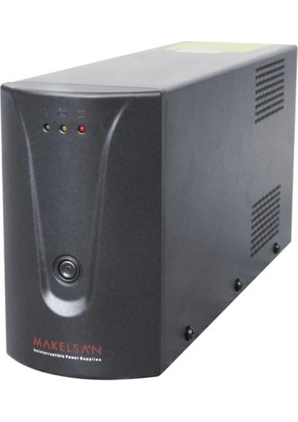Makelsan Lıon 850 Va 1X12V 9AH Akü Turuncu Line Interactive 5/12 Dk Ups