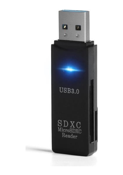 Dark DK-AC-UCR303 Micro Sd &amp; Sd USB 3.0 Harici Kart Okuyucu