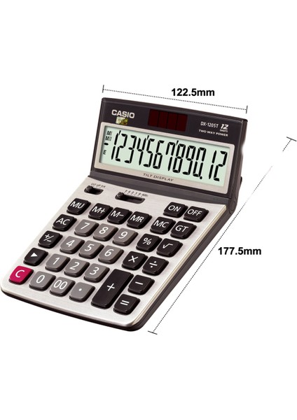Casio Masa Tipi 12 Hane Hesap Makinesi