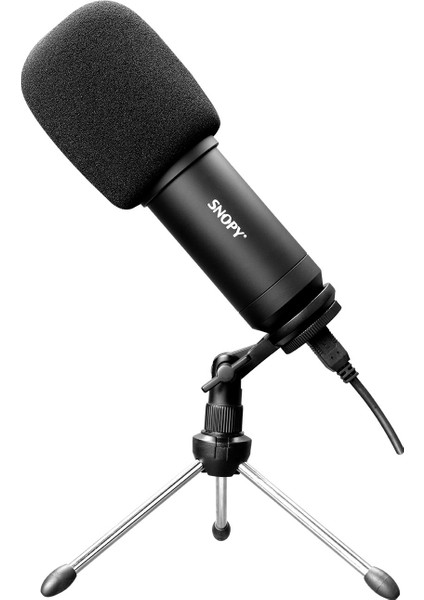 Snopy SN-04P Siyah Çok Amaçlı Profesyonel Masaüstü Mikrofon Kiti