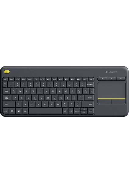 Logitech 920-007149 Wireless Touch K400 Plus Siyah Tv Kablosuz Klavye