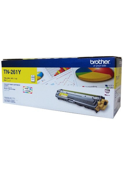 Brother TN-261Y 1.400 Sayfa Yellow Sarı Toner HL-3150-3170 MFC-9140-9330