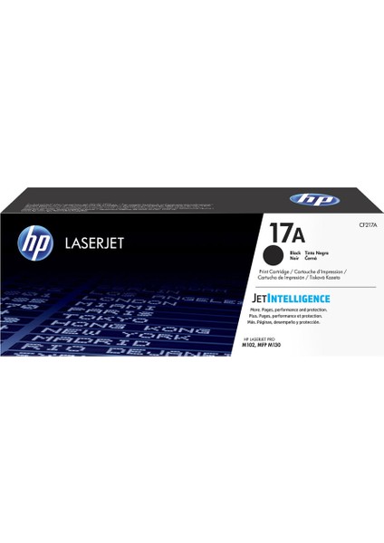 Hp 17A Black Siyah 1.600 Sayfa Toner CF217A