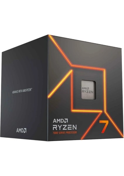 Amd Ryzen 7 7700 (8 Çekirdek) 3.8ghz ~ 5.3ghz 32MB Am5 Işlemci Box (Fan Dahil)