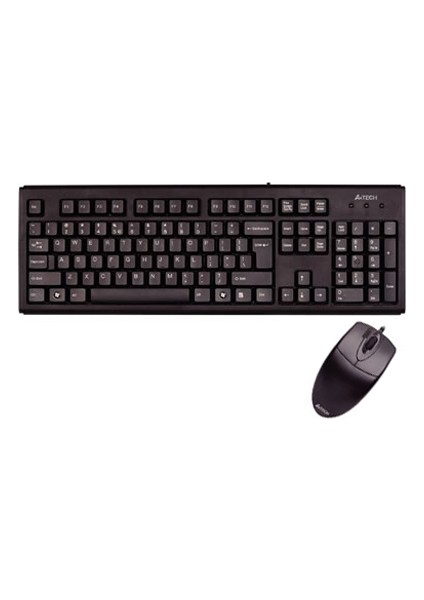 A4 Tech KM-72620D Q Siyah Klavye Mouse Set [usb]