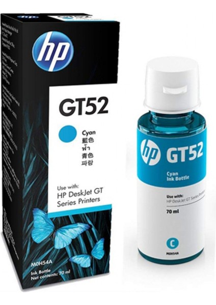 Hp M0H54A GT52 Mavı Mürekkep