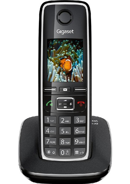 Gigaset C530 Ip Siyah Telsiz Telefon Işıklı Ekran 200 Rehber fiyatları