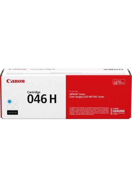 Canon CRG-046H C Cyan Mavi Yüksek Kapasite Toner MF653-732-734-735