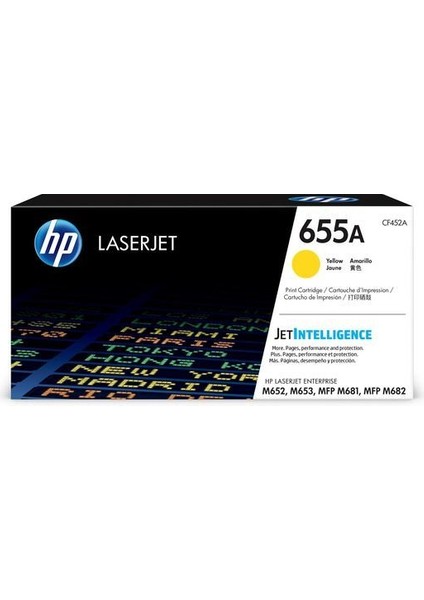 Hp 655A Yellow Sarı 10.500 Sayfa Toner CF452A