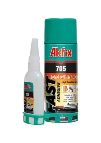 Akfix 705 Hızlı Yapıştırıcı 100GR+400ML