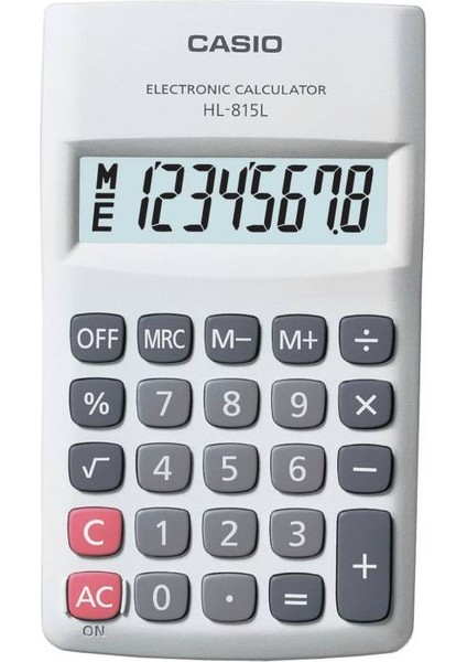 Casio Hesap Makinesi Pocket