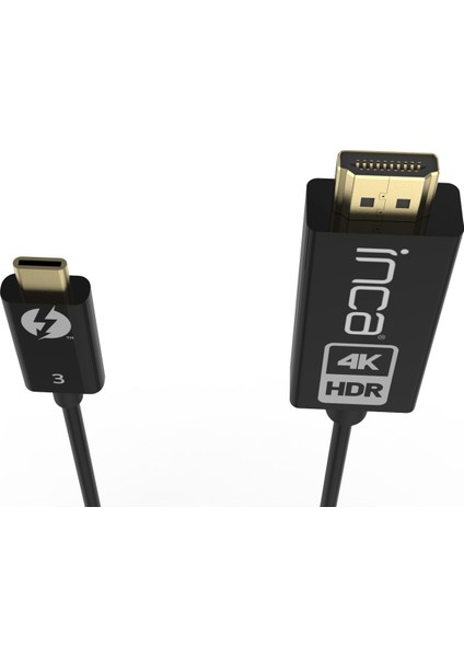 Inca USB C To Hdmı 2.0b 4K 1.8mt Çecirici Kablo