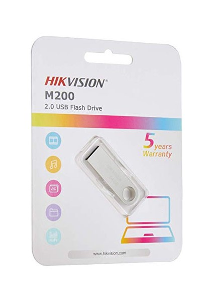 Hıkvısıon 64GB Metal Kasa USB 2.0 Flash Disk HS-USB-M200/64G