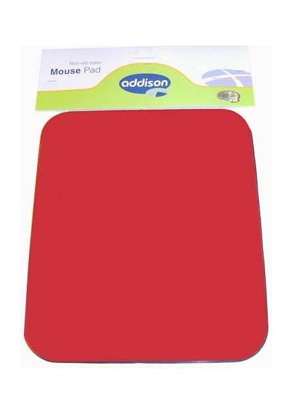 Addison 300141 Kırmızı Mouse Pad 22 cm x 18 cm