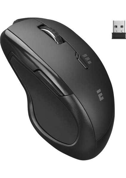 Everest SM-32BT Siyah Bluetooth - 2.4ghz Ikisi Bir Arada 1600DPI Kablosuz Mouse