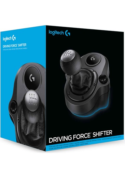 Logitech G Driving Force 6 Konumlu H Modeli Vites - Siyah( Logitech Türkiye Garantili )