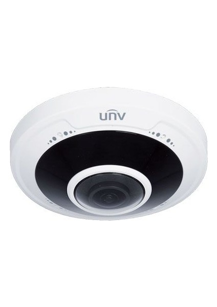 Uniview IPC815SB-ADF14K-I0 1/2.8" Ps Cmos 5mp 1.4mm Poe Sesli Panoramik - Fisheye Ip Güvenlik Kamera