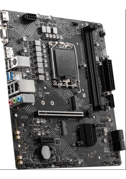 Msı Pro H610M-G H610 Ddr4 VGA Glan Matx HDMI Usb3 M2 Rgb 1700P Anakart