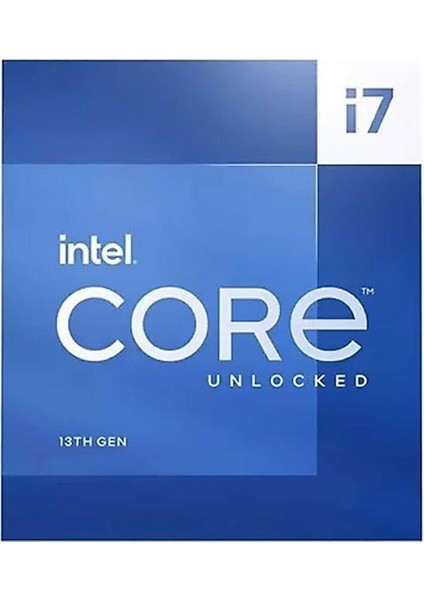 Intel (13.nesil) Raptor Lake I7-13700F 2.10GHZ ~ 5.20GHZ 30MB 1700P Işlemci Box (Fanlı)