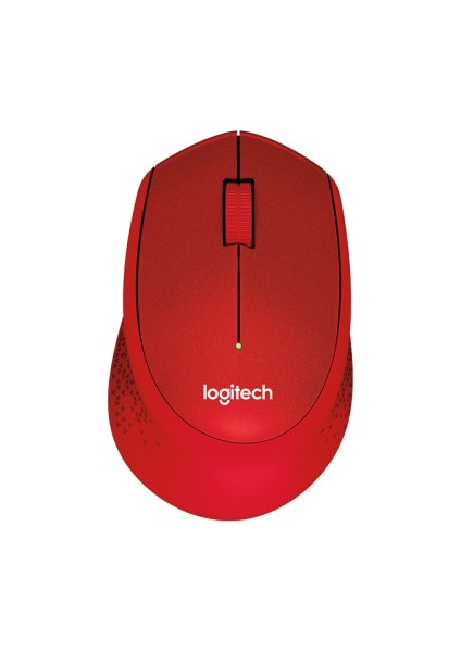 Logıtech 910-004911, M330 Kırmızı, USB Nano 2,4g Kablosuz, 1000DPI, Optik, 3 Tuşlu, 24AY Pil Ömrü, Sessiz Mouse