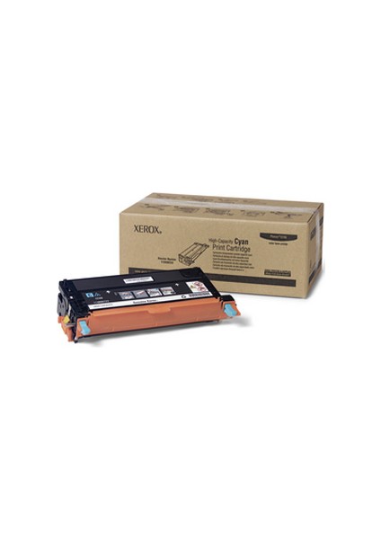 Xerox 113R00723 Phaser 6180-6180MFP Yüksek Kapasite Cyan Mavi Toner 6.000 Sayfa