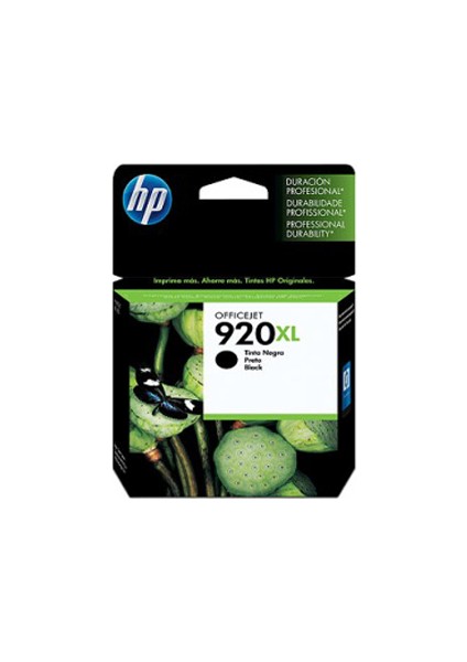Hp 920XL Black Siyahyüksek Kapasiteli Kartuş CD975AE