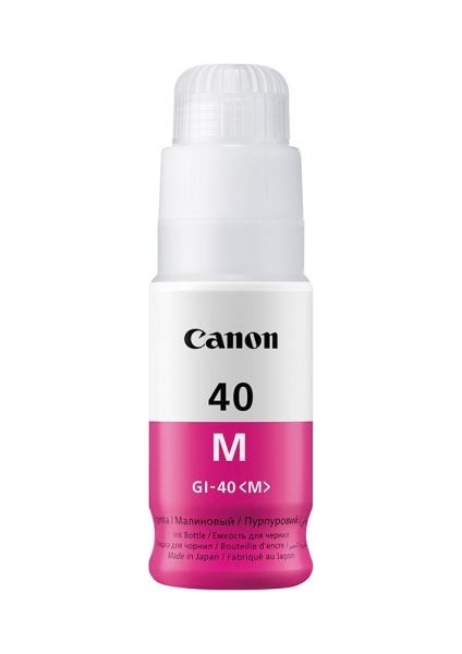 Canon GI-40M Magenta Kırmızı Şişe Mürekkep G6040-G5040