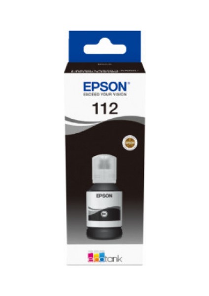 Epson T06C1 (112) Black Siyah Şişe Mürekkep C13T06C14A