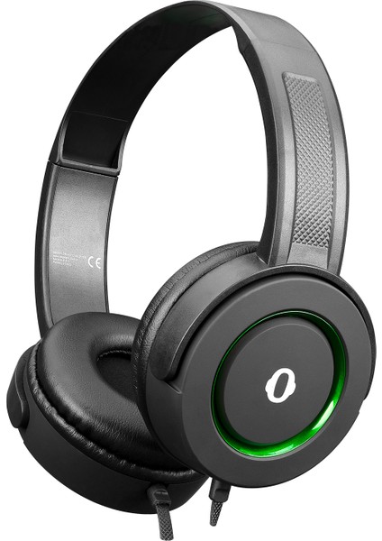 Snopy SN-401 Dıscover Yeşil Güçlendirilmiş Bass Etkili Mikrofonlu Kulaklık