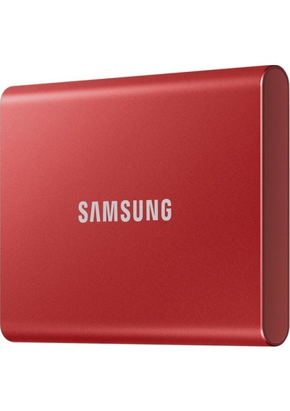 Samsung 2tb T7 Shield USB 3.2 (Okuma 1050MB-YAZMA 1000MB) Kırmızı Taşınabilir SSD Disk MU-PC2T0R-WW