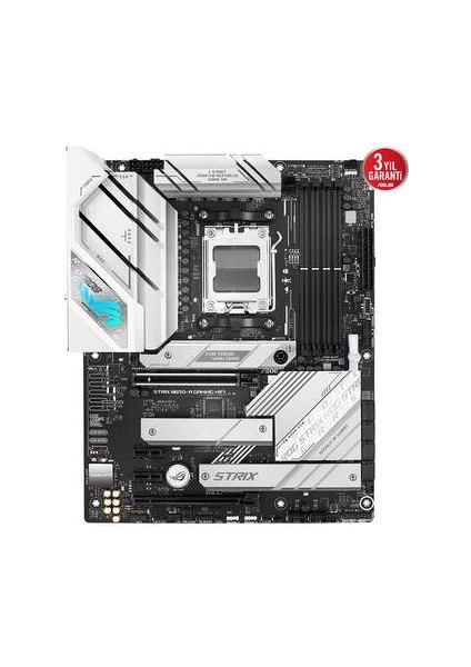 Asus Rog Strıx B650-A Gamıng Wıfı B650 Ddr5 (Vga Yok) Glan 2.5g Atx Hd Dp Wıfı Bt Typ-C M2 Aura Am5 Amd Anakart