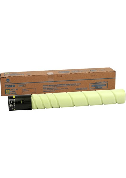 Konica Minolta TN-221Y Yellow Sarı Mavi Orjinal Fotokopi Toneri Bizhup C227-287-367 21.000 Sayfa