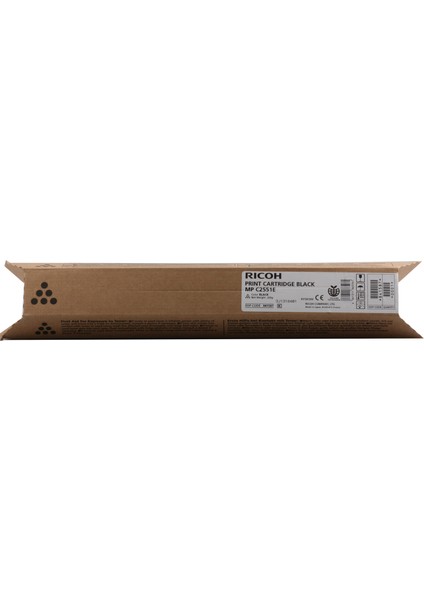 Ricoh Mp C2551 Black Siyah Orjinal Fotokopi Toneri Mp C2030-2050-2530-2550 10.000 Sayfa