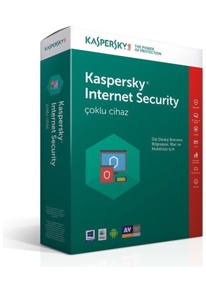 Kaspersky Internet Security 4 Kullanıcı 1 Yıl