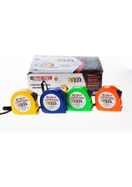 Bay-Tec MK4135 5MTX25MM Şerit Metre