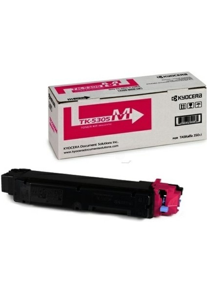Kyocera TK-5305M Magenta Kırmızı Orjinal Fotokopi Toneri Taskalfa 350-351CI 6.000 Sayfa
