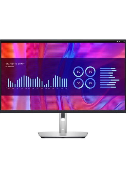 Dell P3223DE 31.5" 2k 2560X1440 Hdmı/dp/type-C Pıvot Qhd IPS Monıtor