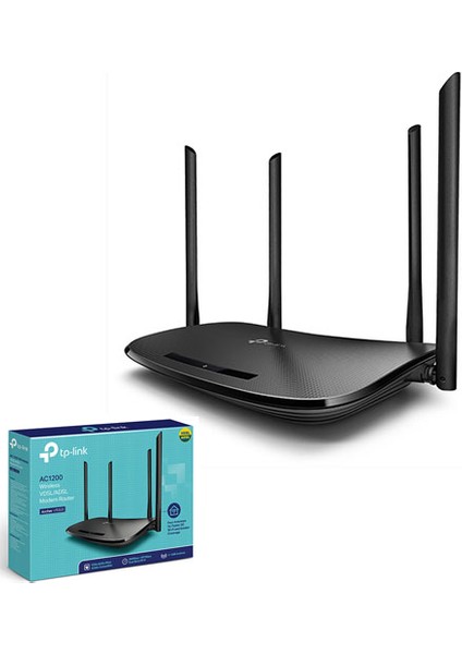 Tp-Lınk Archer VR300 1200MBPS 4 Port Gbit Kablosuz-Ethernet-Usb Vdsl2/adsl2 Dual-Band Modem/router