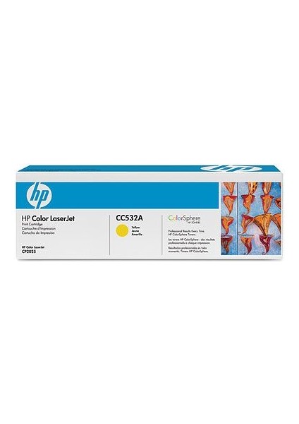 Hp 304A Yellow Sarı 2.800 Sayfa Toner CC532A