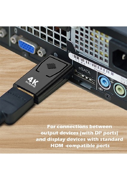 Displayport To HDMI Çevirici Dönüştürücü Adaptör