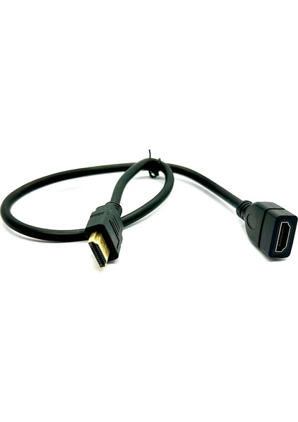 50 cm HDMI Uzatma Kablosu Dişi Erkek HDMI 0.5m High Speed Extension Cable Yarım Metre