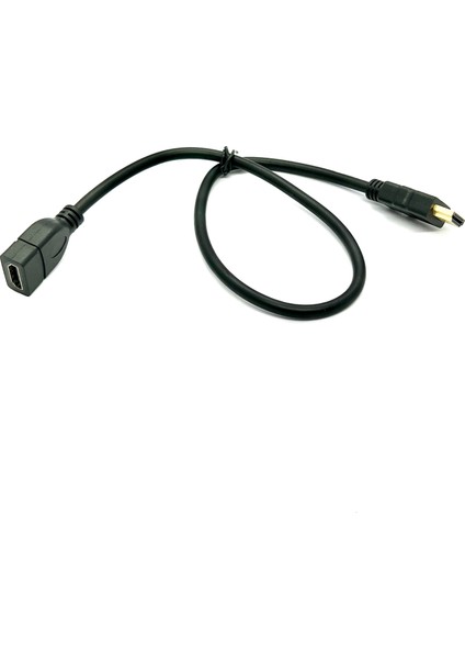 50 cm HDMI Uzatma Kablosu Dişi Erkek HDMI 0.5m High Speed Extension Cable Yarım Metre