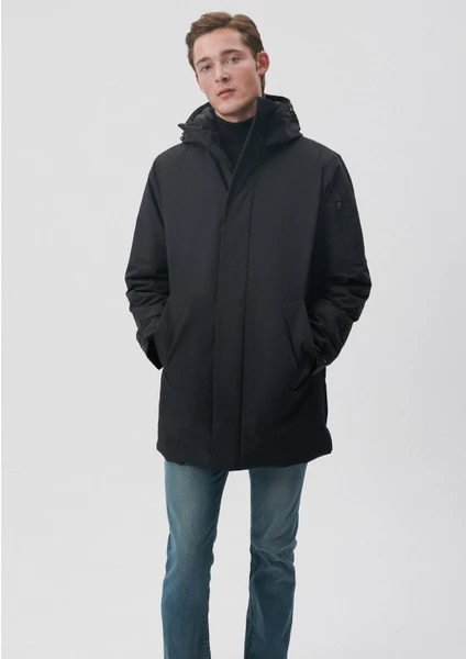 Erkek Mavi Black Siyah Parka 0110256-900