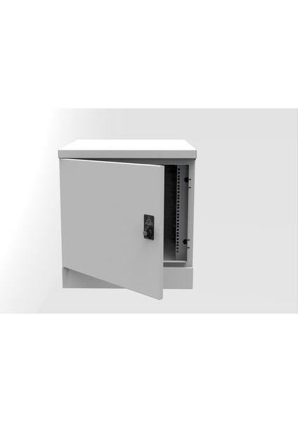 On Metal Kapak Kelebek Kılıtlı AG-OB09U6060B2-D-A-M1 9u 600X600 Duvar Tipi Outdoor Kabinet