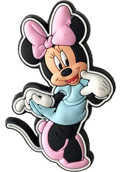 5 Adet Çocuk Odası Mobilya Kulp Dolap Düğme Mini Mouse