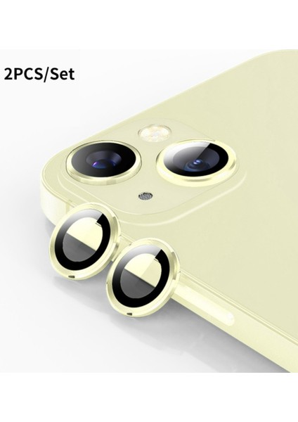 Apple iPhone 15 Plus Renkli Lens Koruyucu