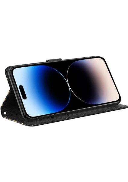 iPhone 15 Pro Cüzdan Kılıfı, 3D Pu Deri Stand Telefon Kapağı Kayışlı (Yurt Dışından) fırsatları