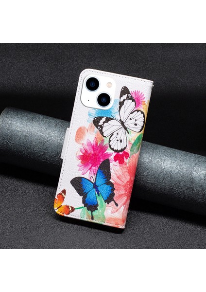iPhone 15 Stand Cüzdan Telefon Kılıfı, Pu Deri + Tpu Telefon Kapağı (Yurt Dışından) indirimleri